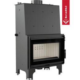 Kotao kamin AQUARIO 16 kW Ø 200 Duplo staklo