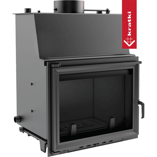 Water heating fireplace KRATKI ZUZIA 12 kW Ø 200