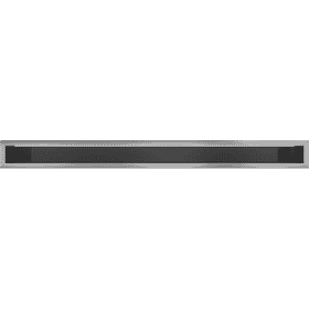 вентиляционная решетка LUFT SF 90x1000 серебристого цвета