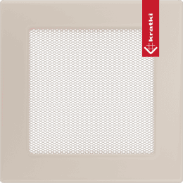 Rejilla de ventilación 17x17 crema