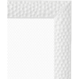 Венерическая решётка белого цвета 22x45