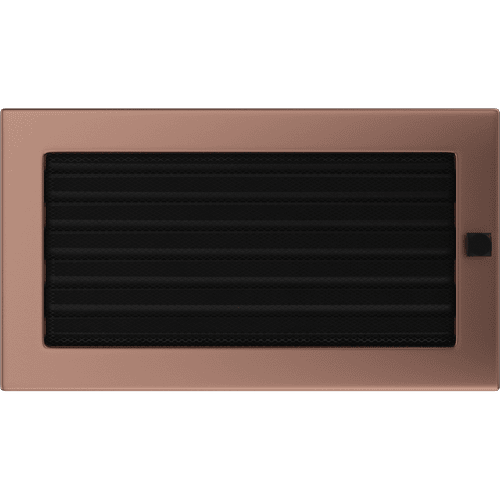 Vent Cover 17x30 galvanic copper with blinds