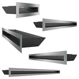 Ventilkåpa LUFT 6x100 svart