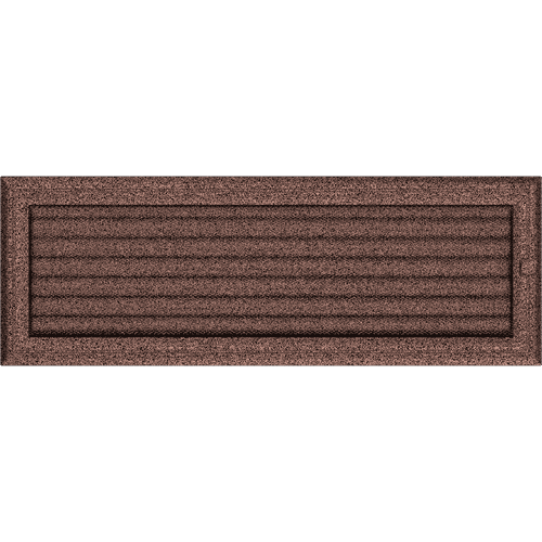 Vent Cover Oskar 17x49 galvanic copper painted with blinds