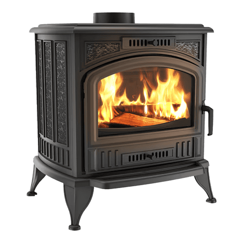 Wood burning cast iron stove K6 Ø 130 8 kW