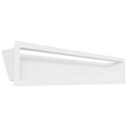 Mreža LUFT 120x60 45 stopinj bela