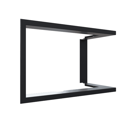 Frame for ZIBI P BS fireplace stove frame width 35 mm