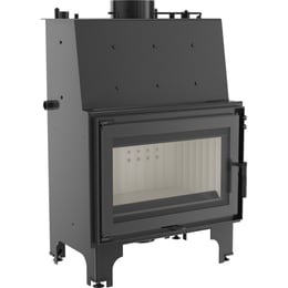 Wasserführender Kamineinsatz KRATKI AQUARIO O 12 kW Ø 200 mit Türfeder