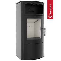 Kaminofen aus stahl KRATKI TITAN Ø 150 11 kW