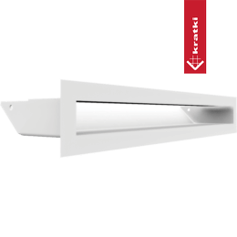 Ventilatierooster LUFT 6x40 wit Slim