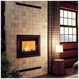 Wasserführender Kamineinsatz KRATKI ZUZIA DECO 12 kW Ø 200