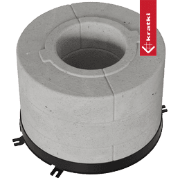 Set akumulacijskih diskova za beton 6 kom. 3 sloja za štednjake BJORN/W