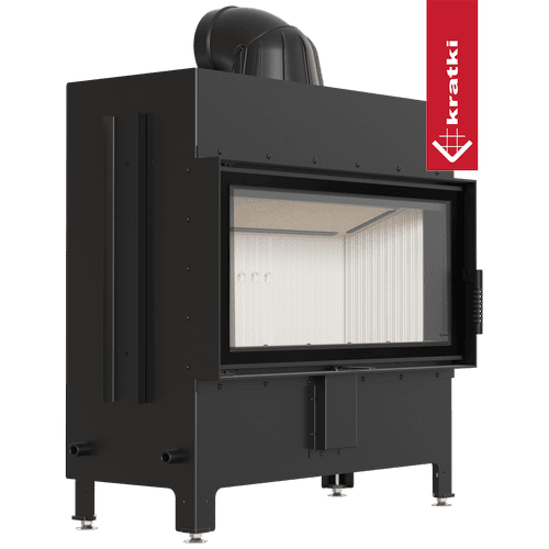 Steel fireplace KRATKI LUCY 16 kW Ø 200 | Kratki