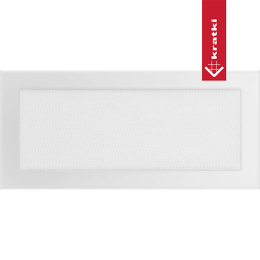 Vetracia krytka 17x37 biela