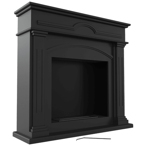 portal Bioethanol fireplace DECEMBER TÜV black