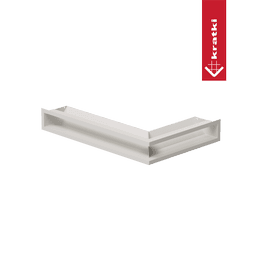 Vent Cover LUFT corner left 60x40x9 cashmere Slim