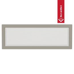 Grille de ventilation 17x49 cachemire