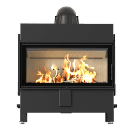 Kamineinsatz aus Stahl KRATKI LUCY 16 kW Ø 200