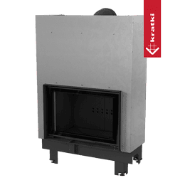 Stålpeis GRATKI MBO 15 kW Ø 200 Oppløftbar sort termotek