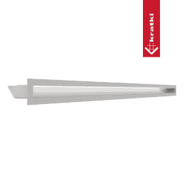 Ventiliacijos dangtis LUFT 6x100 baltas