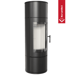 Ατσάλινη Ξυλόσομπα KRATKI ANTARES Ø 150 10 kW