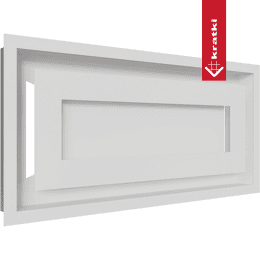 Capac aerisire WIND 22x45 alb