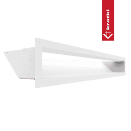 Ventilacijski poklopac LUFT 9x60 bijeli Slim