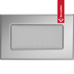 Grille de ventilation 11x17 nickelé une persienne
