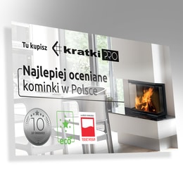 Naklejka na drzwi/witrynę KRATKI PRO 1 szt