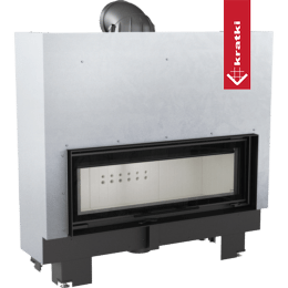 Terästakka KRATKI MB100 14 kW Ø 200 Nostokoroke