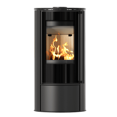Wood burning steel stove ERIK Ø 150 5,5 kW
