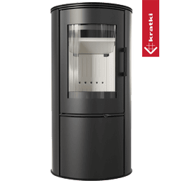 Свободностоящая стальная печь AB S/DR ECO 5,5 kW Ø 150