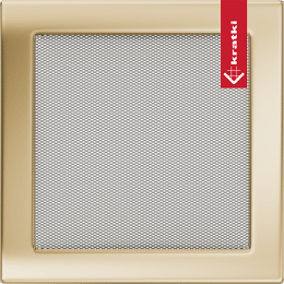 Rejilla de ventilación 22x22 chapado en oro