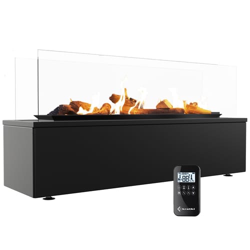 Свободно стоящий газовый нагреватель Сталь PATIO HORIZONTAL - автоматизация с дистанционным управлением