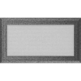 Vent Cover Oskar 17x30 black and silver
