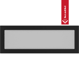 Capac aerisire 17x49 negru