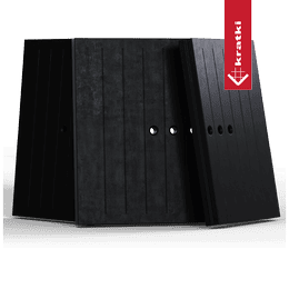 Płyty TERMOTEC czarny VN 610/430 lewy BS G kpl