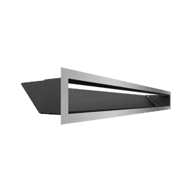 Kratka wentylacyjna kominkowa LUFT 9x80 szlifowana