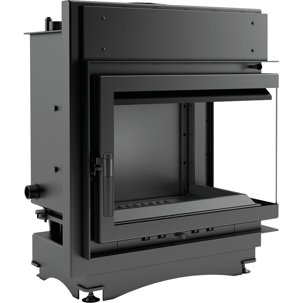 Water heating fireplace KRATKI MAJA Right 8 kW Ø 180