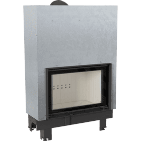 Steel fireplace MBO 15 kW Ø 200 Lift-up
