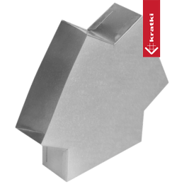 Flatkanal t-stykke
