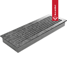 Griglia di Aerazione FRESH 17x49 nero e argento