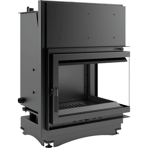 Water heating fireplace KRATKI ZUZIA right 12 kW Ø 200