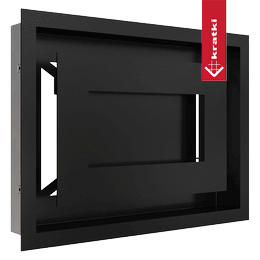 Griglia di Aerazione WIND 22x30 nero