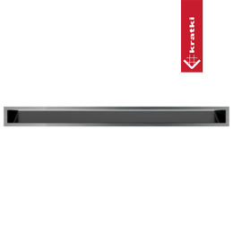 Grille de cheminée LUFT 9x100 Inox