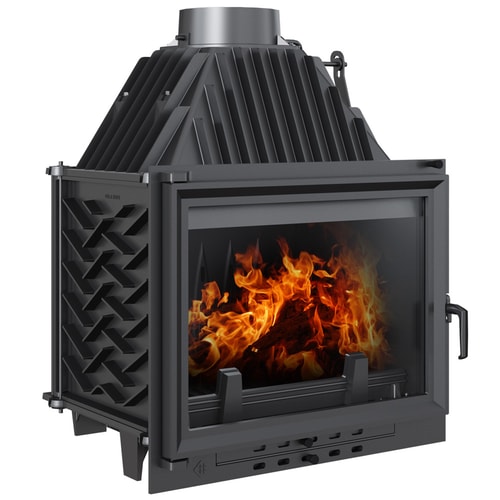 Cast iron fireplace ZUZIA ECO 12 kW Ø 200