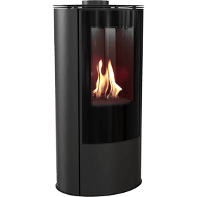 Natural gas fire stove AB Ø 100/150 4,9 kW