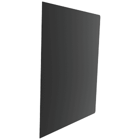Stahlsockel für freistehenden Ofen MODELL 6 80x100 cm schwarz