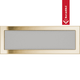 Grille de ventilation 17x49 doré