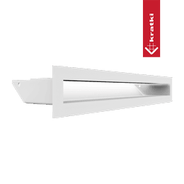 Ventilasjonsdeksel LUFT 6x40 hvit
